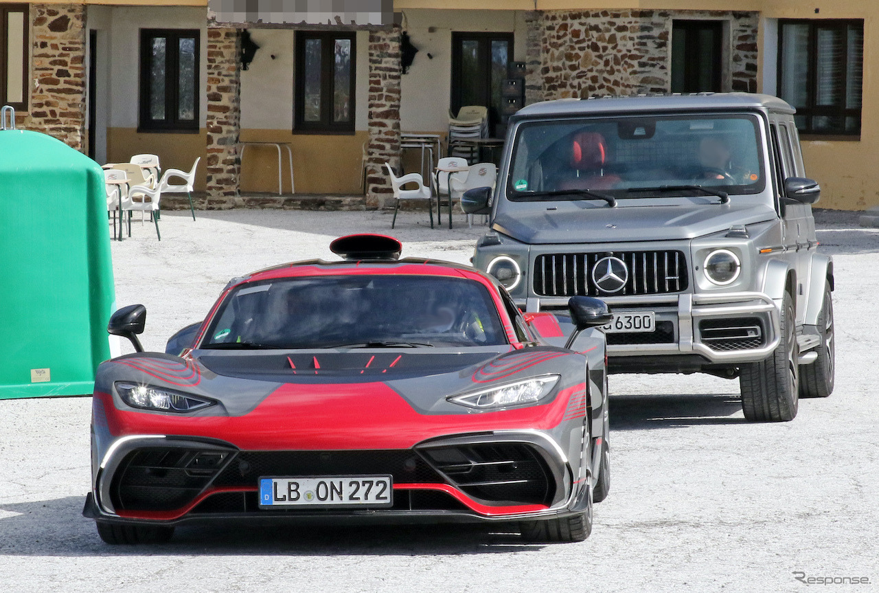 メルセデス AMG One 市販型プロトタイプ（スクープ写真）