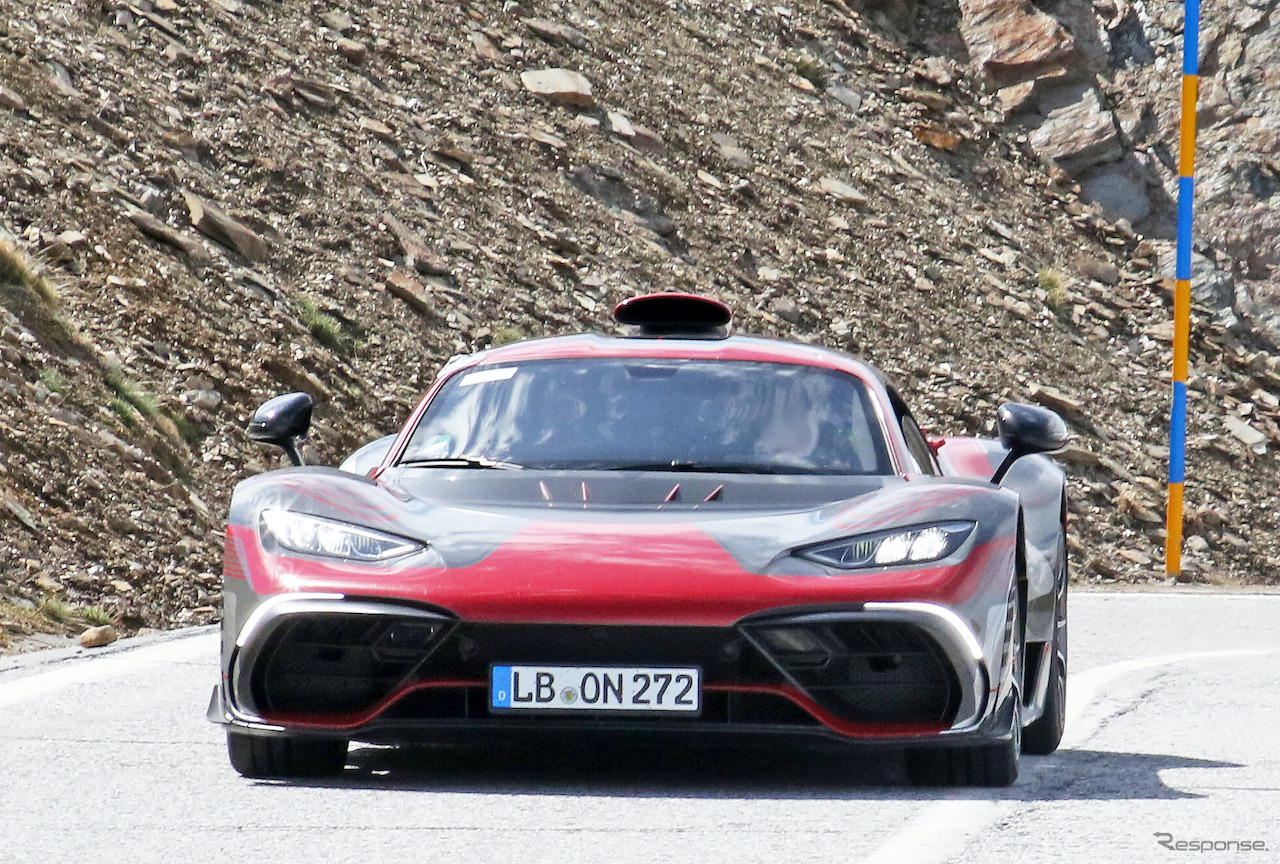 メルセデス AMG One 市販型プロトタイプ（スクープ写真）