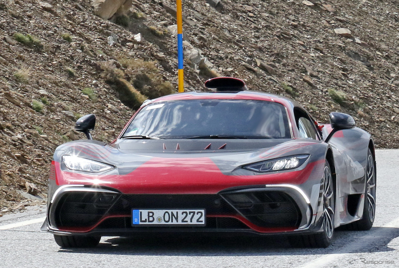 メルセデス AMG One 市販型プロトタイプ（スクープ写真）