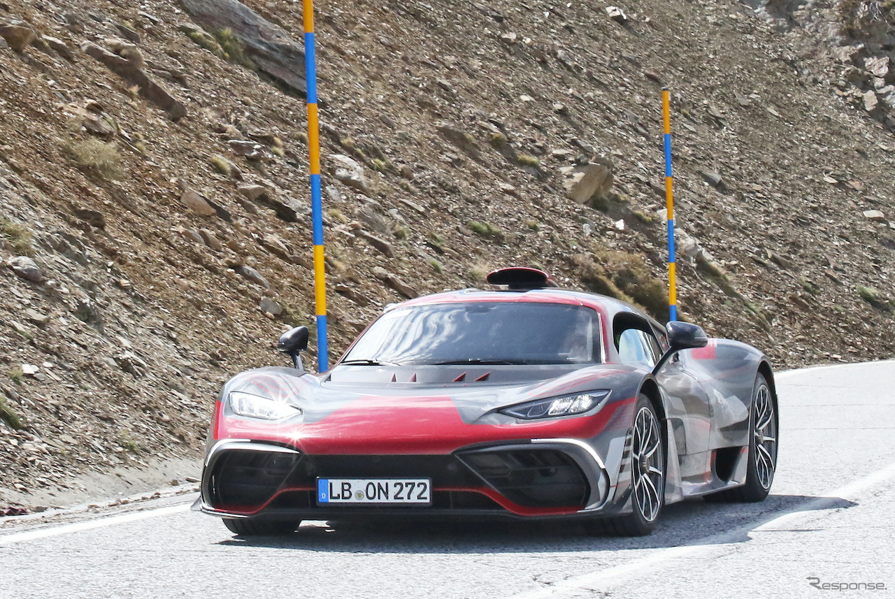 メルセデス AMG One 市販型プロトタイプ（スクープ写真）