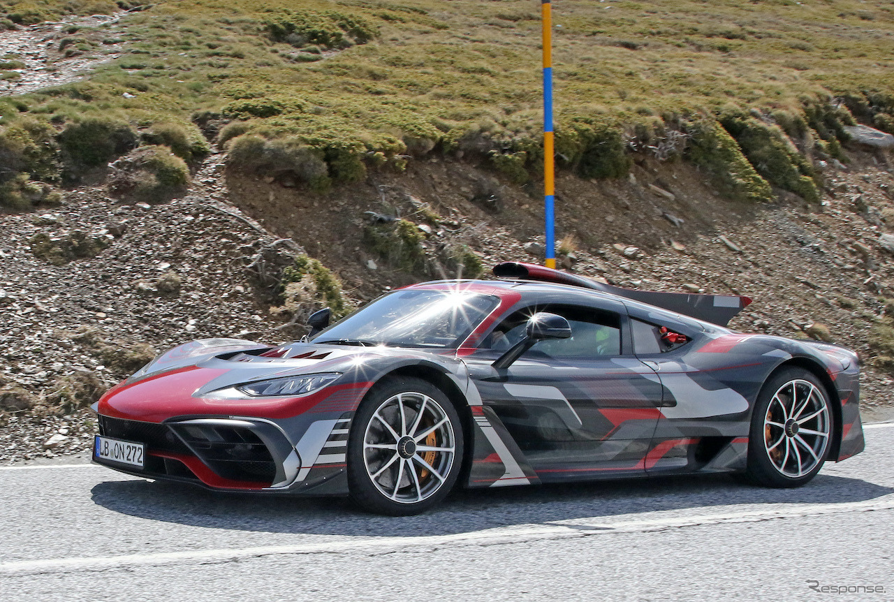 メルセデス AMG One 市販型プロトタイプ（スクープ写真）