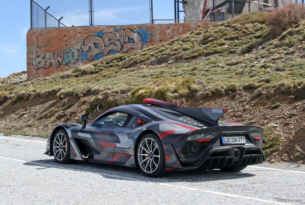 メルセデス AMG One 市販型プロトタイプ（スクープ写真）