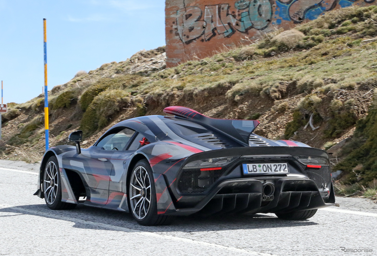 メルセデス AMG One 市販型プロトタイプ（スクープ写真）
