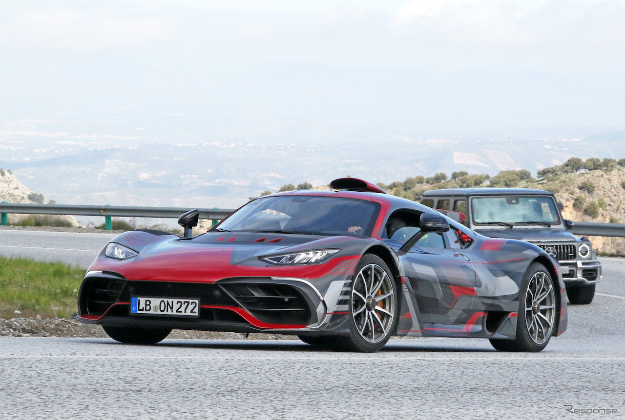 メルセデス AMG One 市販型プロトタイプ（スクープ写真）