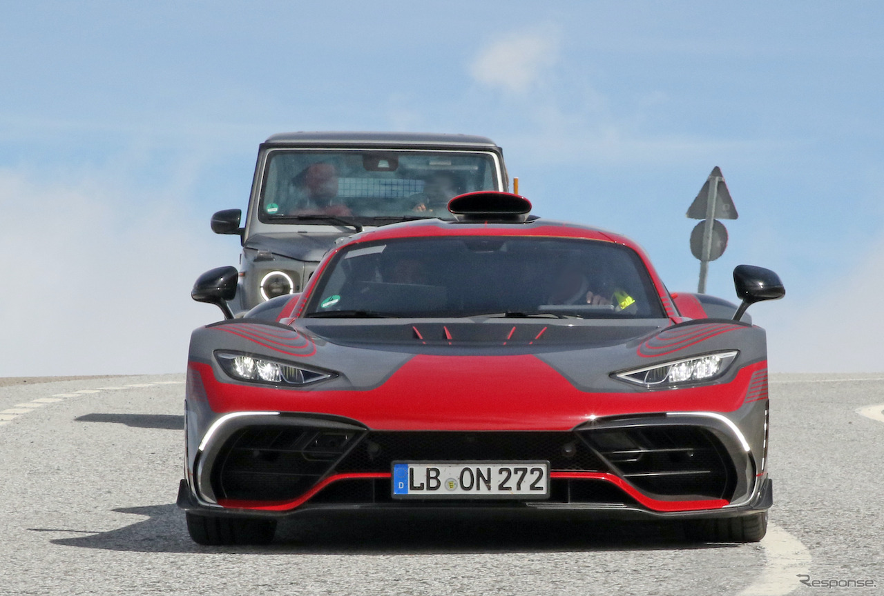 メルセデス AMG One 市販型プロトタイプ（スクープ写真）