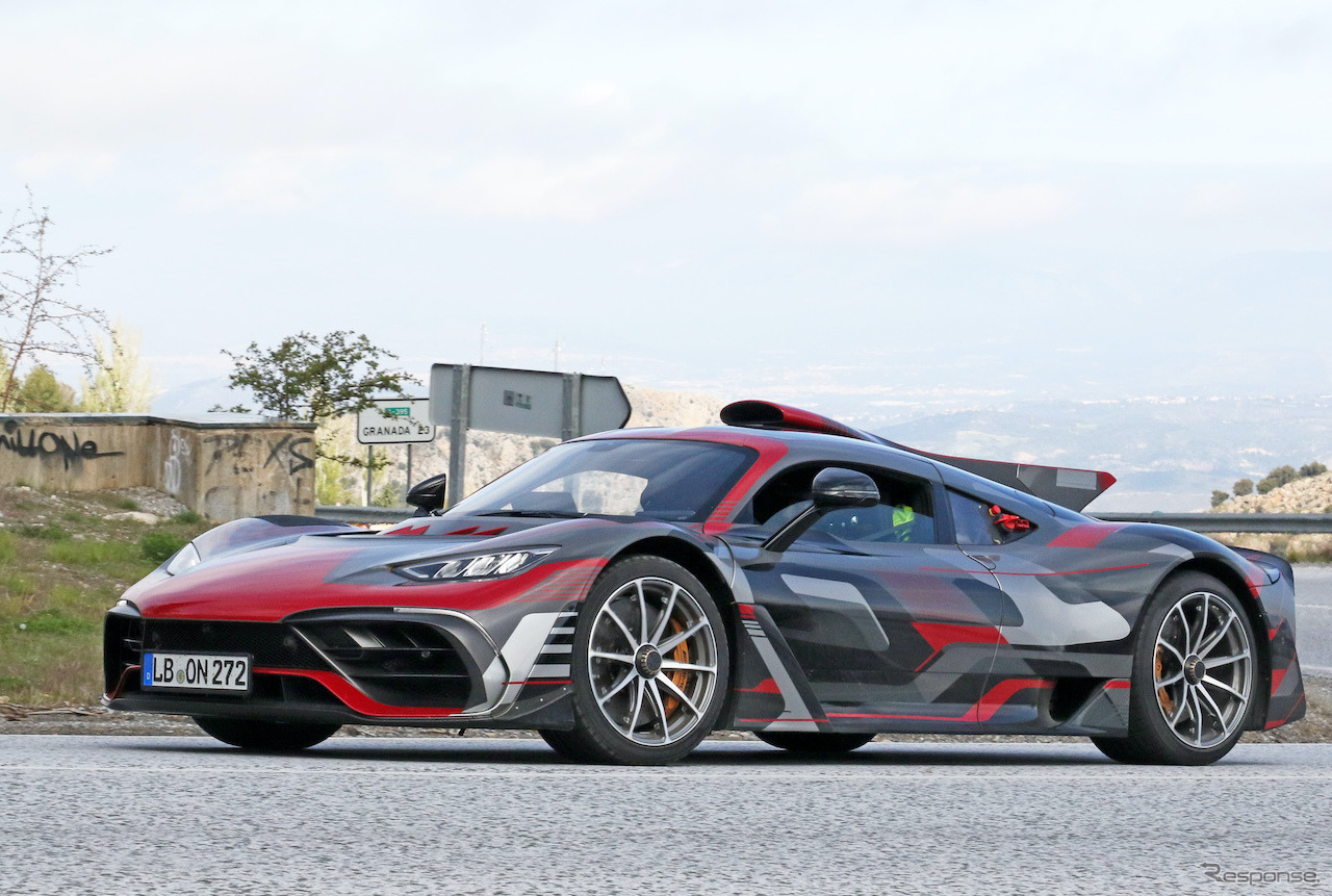 メルセデス AMG One 市販型プロトタイプ（スクープ写真）