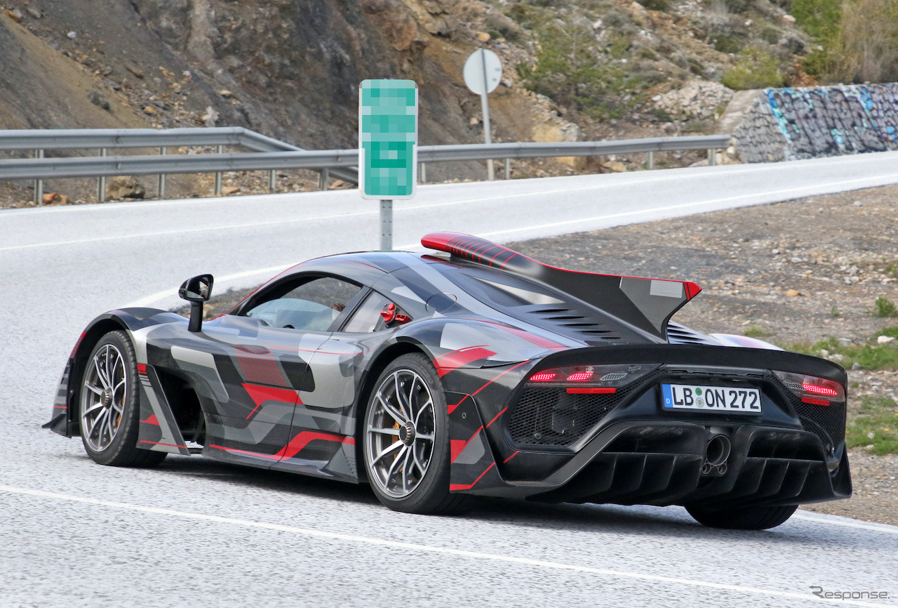 メルセデス AMG One 市販型プロトタイプ（スクープ写真）