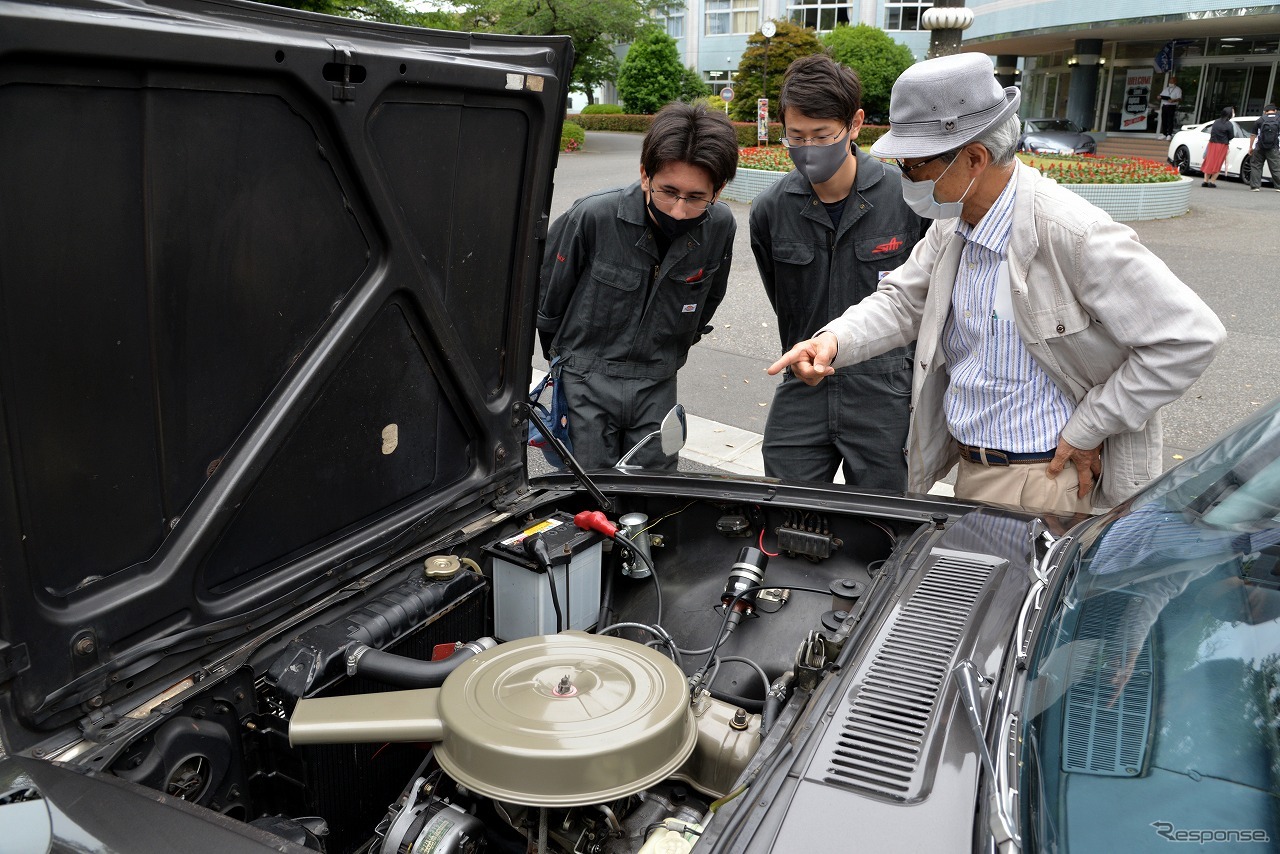 埼玉自動車大学校「公開授業＋旧車・スーパーカー展示」