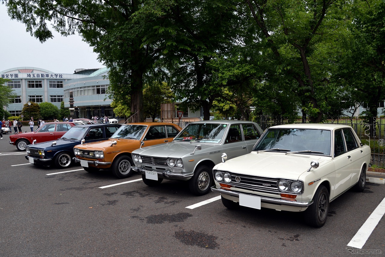 埼玉自動車大学校「公開授業＋旧車・スーパーカー展示」