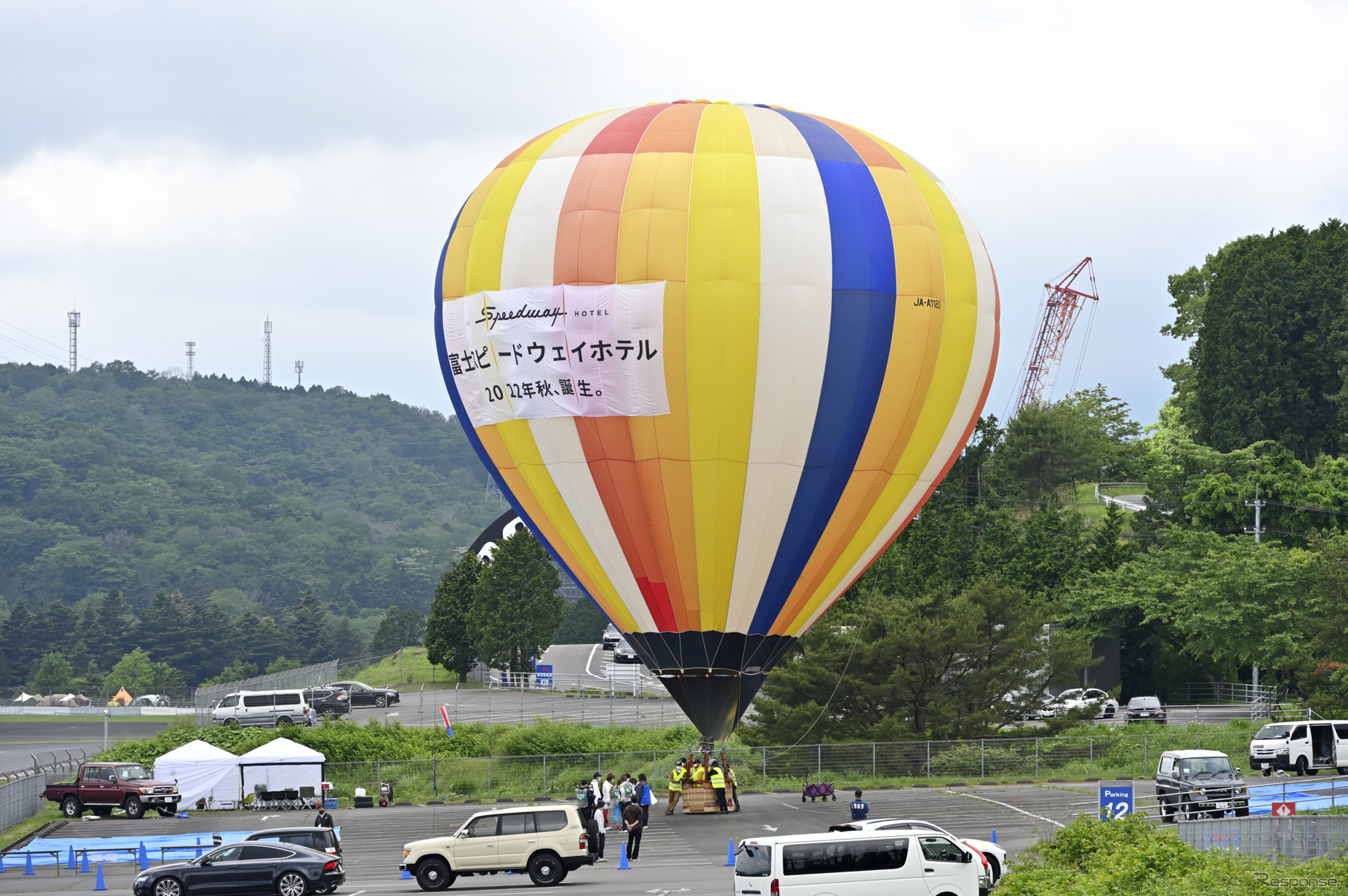 富士24時間レース　イベント風景