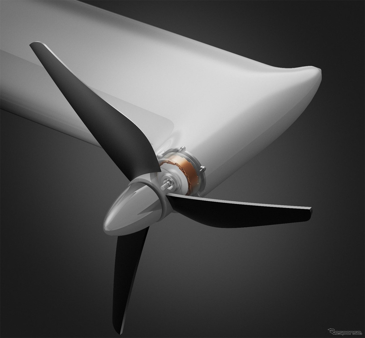 EPUをプロペラ部に搭載