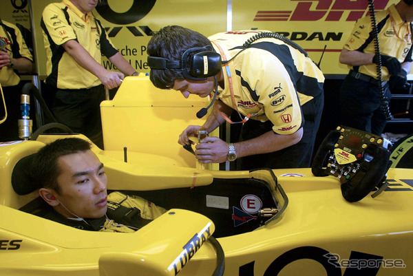 【ホンダF1ストーキング】佐藤琢磨デビューは「ハッピー」