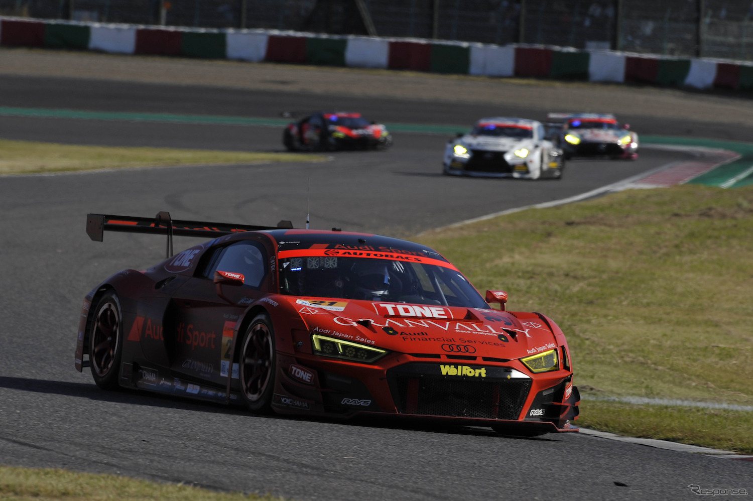 2020年第6戦GT300クラス優勝のHitotsuyama Audi R8 LMS