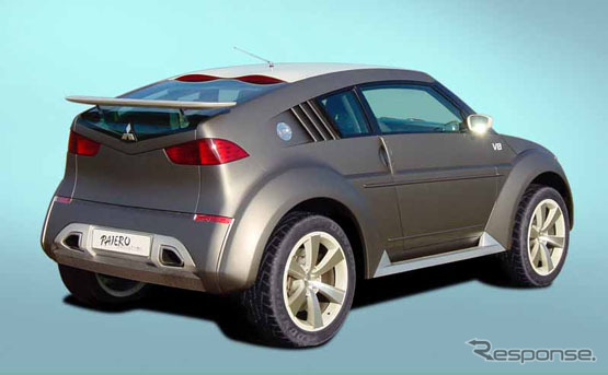 【ジュネーブショー2002出品車】三菱『パジェロ・エボ2+2』は究極のタウンカー
