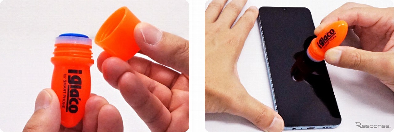 ガラスにぬりぬり、カンタン施工