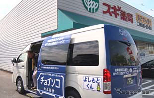 乗り合いサービス「チョイソコ」