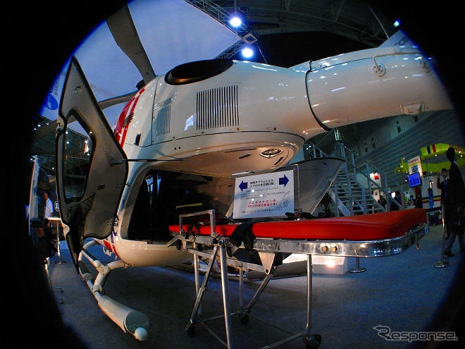 【国際航空宇宙展】ドクターヘリの売り込み合戦が過熱