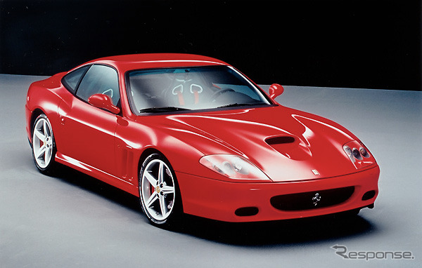 【ジュネーブショー2002出品車】フェラーリ『575Mマラネロ』---パドルシフト