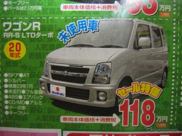 【値引き情報】ワゴンR 旧型や ラパン を軸に…軽自動車