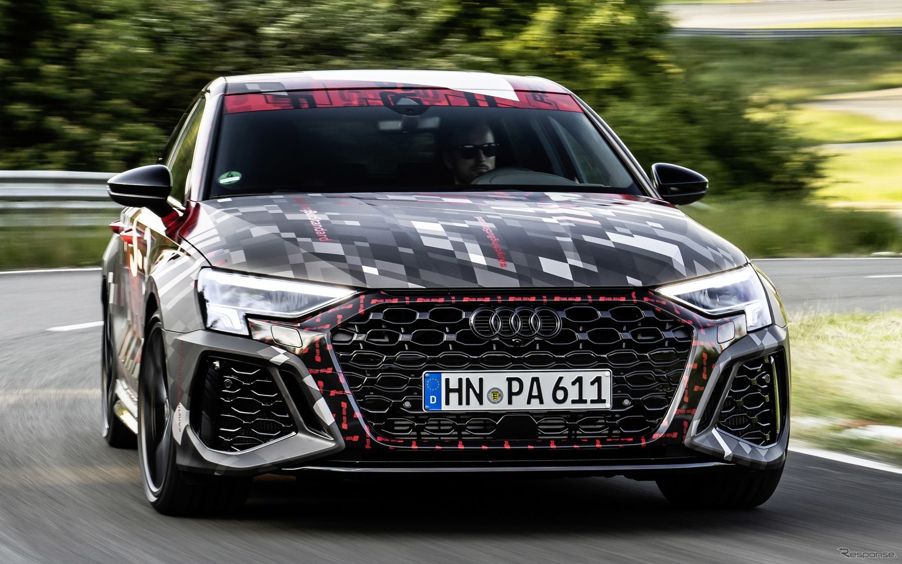 アウディ RS3 新型のプロトタイプ