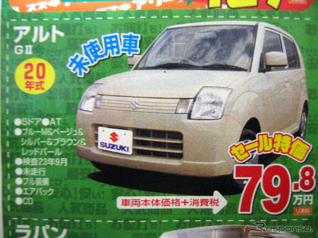【新車値引き情報】売り切れ御免!!
