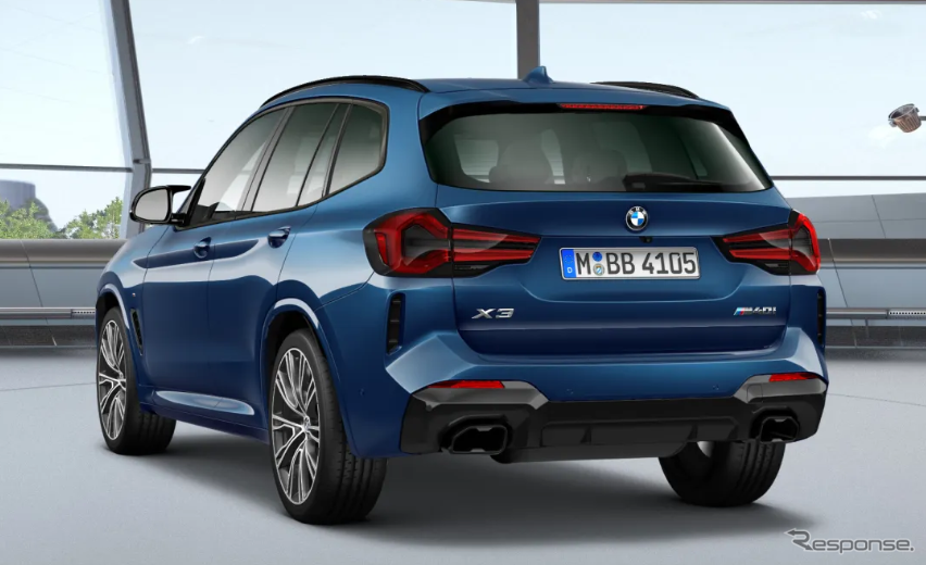 BMW X3 改良新型の「M40i」