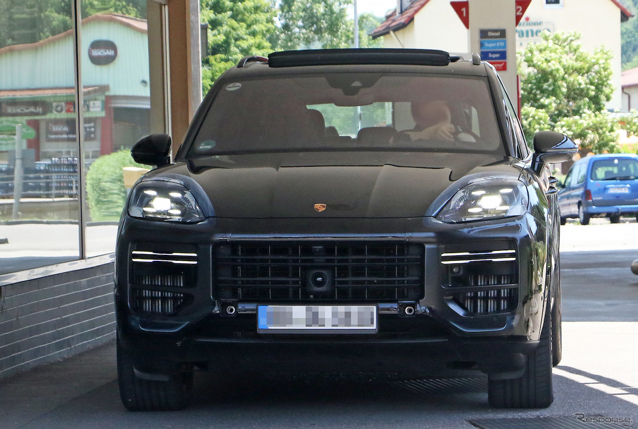 ポルシェ カイエン 改良新型プロトタイプ（スクープ写真）
