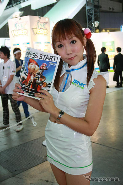 【東京ゲームショウ08】コンパニオン写真蔵…SNKプレイモア