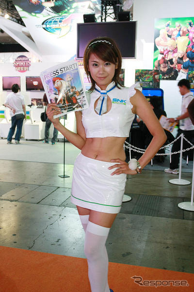 【東京ゲームショウ08】コンパニオン写真蔵…SNKプレイモア