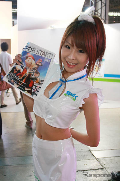 【東京ゲームショウ08】コンパニオン写真蔵…SNKプレイモア