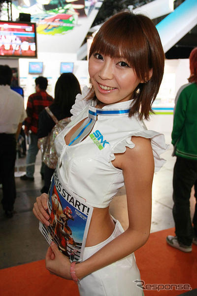 【東京ゲームショウ08】コンパニオン写真蔵…SNKプレイモア