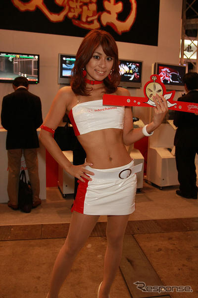 【東京ゲームショウ08】コンパニオン写真蔵…インターチャネル