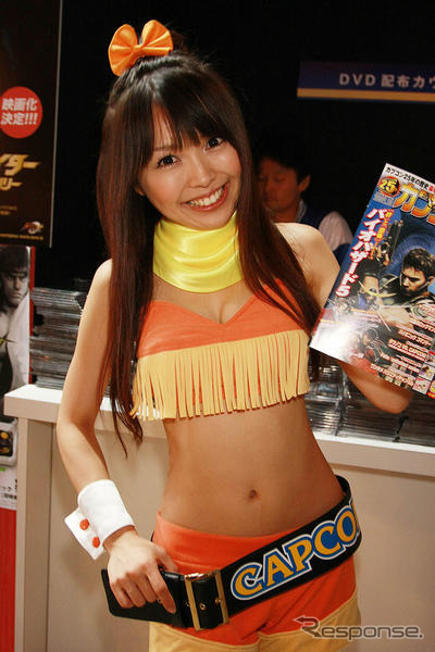 【東京ゲームショウ08】コンパニオン写真蔵…カプコン