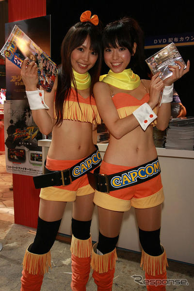 【東京ゲームショウ08】コンパニオン写真蔵…カプコン