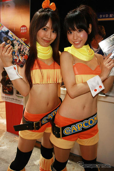【東京ゲームショウ08】コンパニオン写真蔵…カプコン