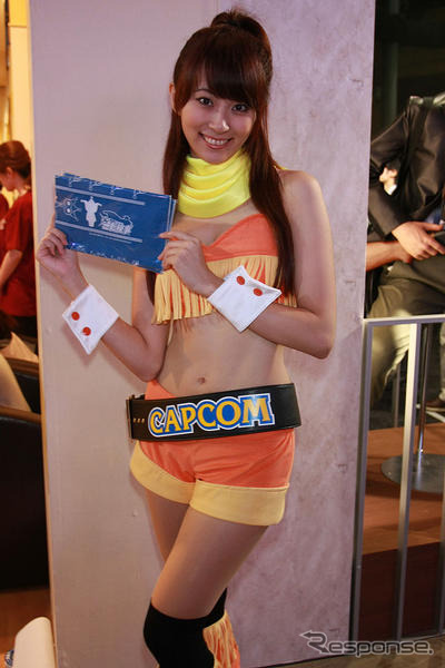 【東京ゲームショウ08】コンパニオン写真蔵…カプコン