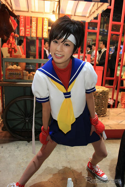 【東京ゲームショウ08】コンパニオン写真蔵…カプコン