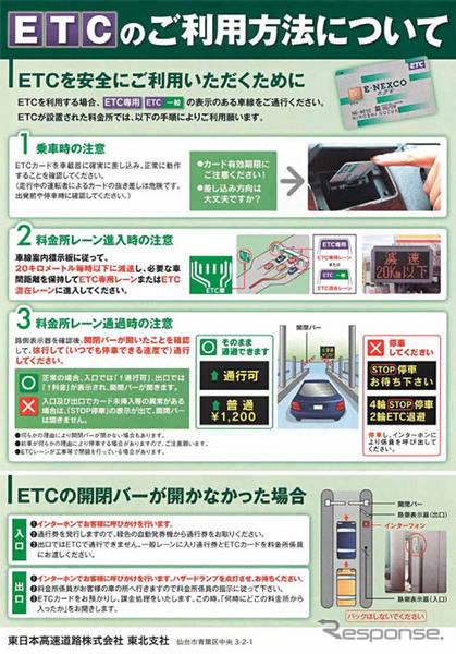 仙台東部道 岩沼、ETC通過速度抑制策