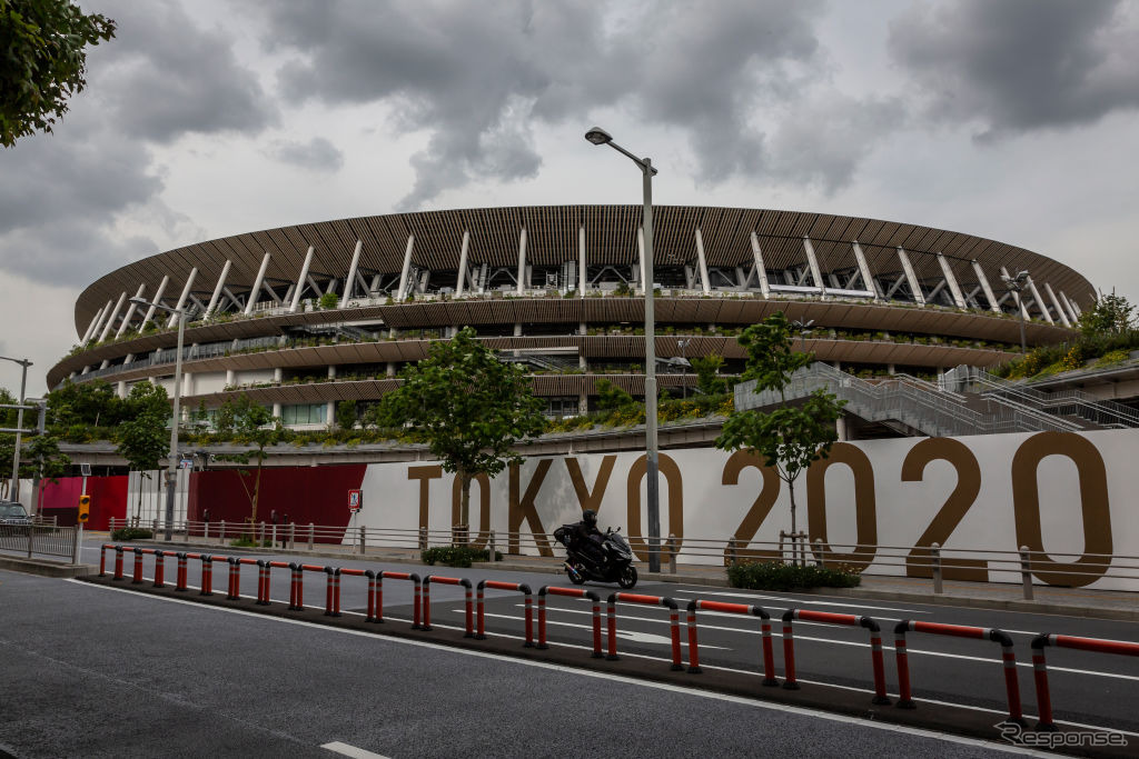 国立競技場（東京、6月3日）