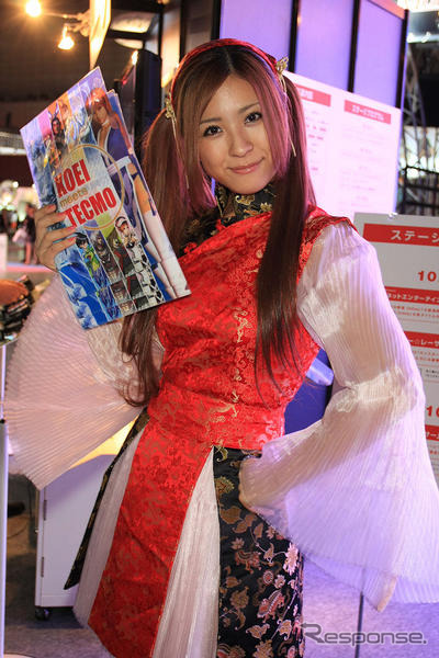 【東京ゲームショウ08】コンパニオン写真蔵…コーエー