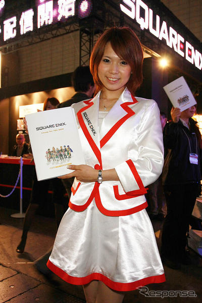 【東京ゲームショウ08】コンパニオン写真蔵…スクウェア・エニックス