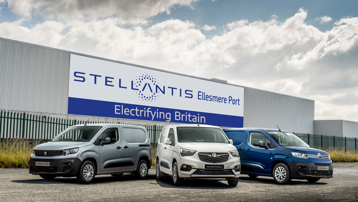 ステランティスがEV専用工場化する英国エルスメアポート工場。プジョー、ヴォクスホール（オペル）、シトロエンの各ブランドのEVを生産
