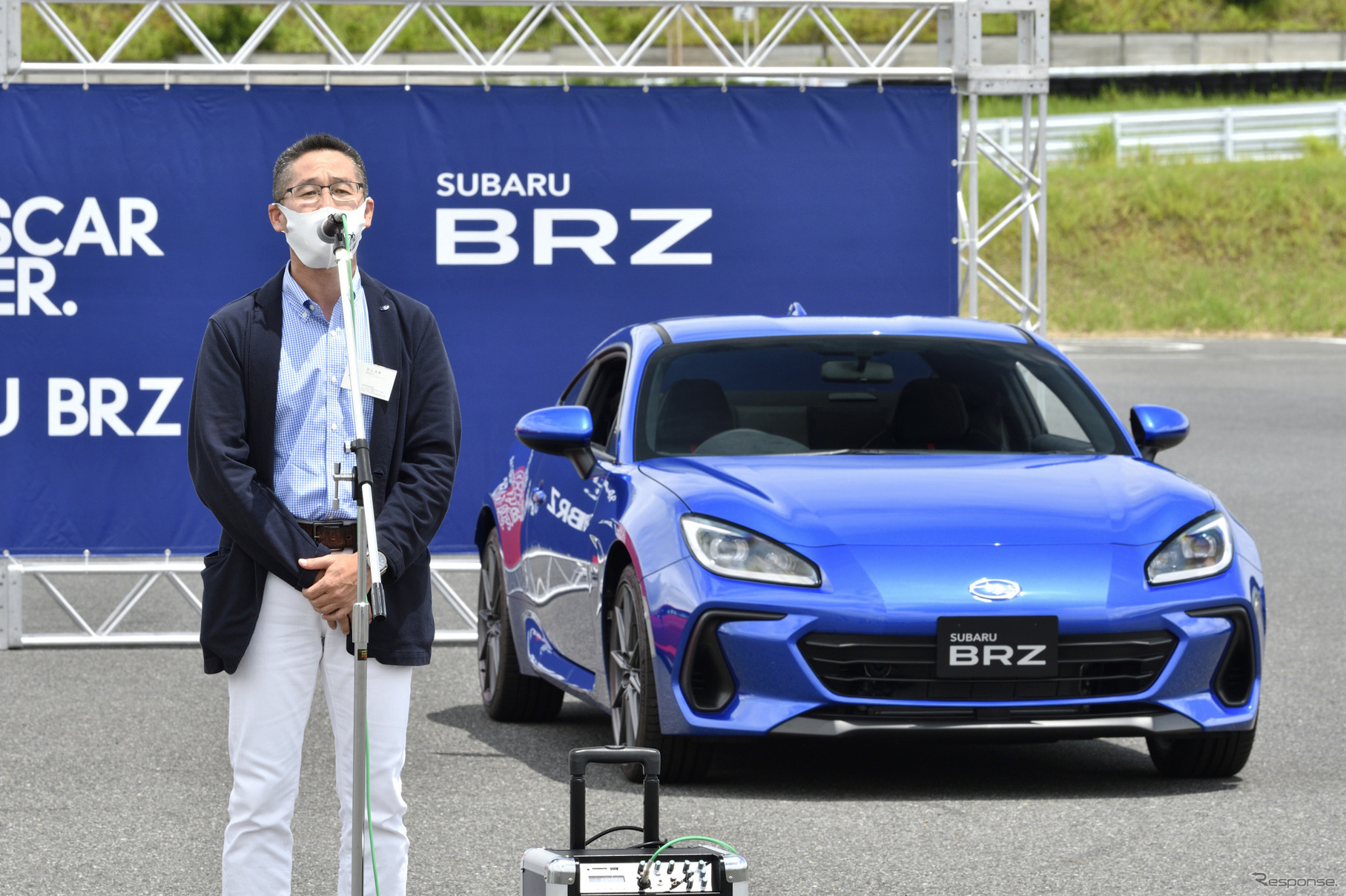 スバル商品企画本部プロジェクトゼネラルマネージャーの井上正彦氏