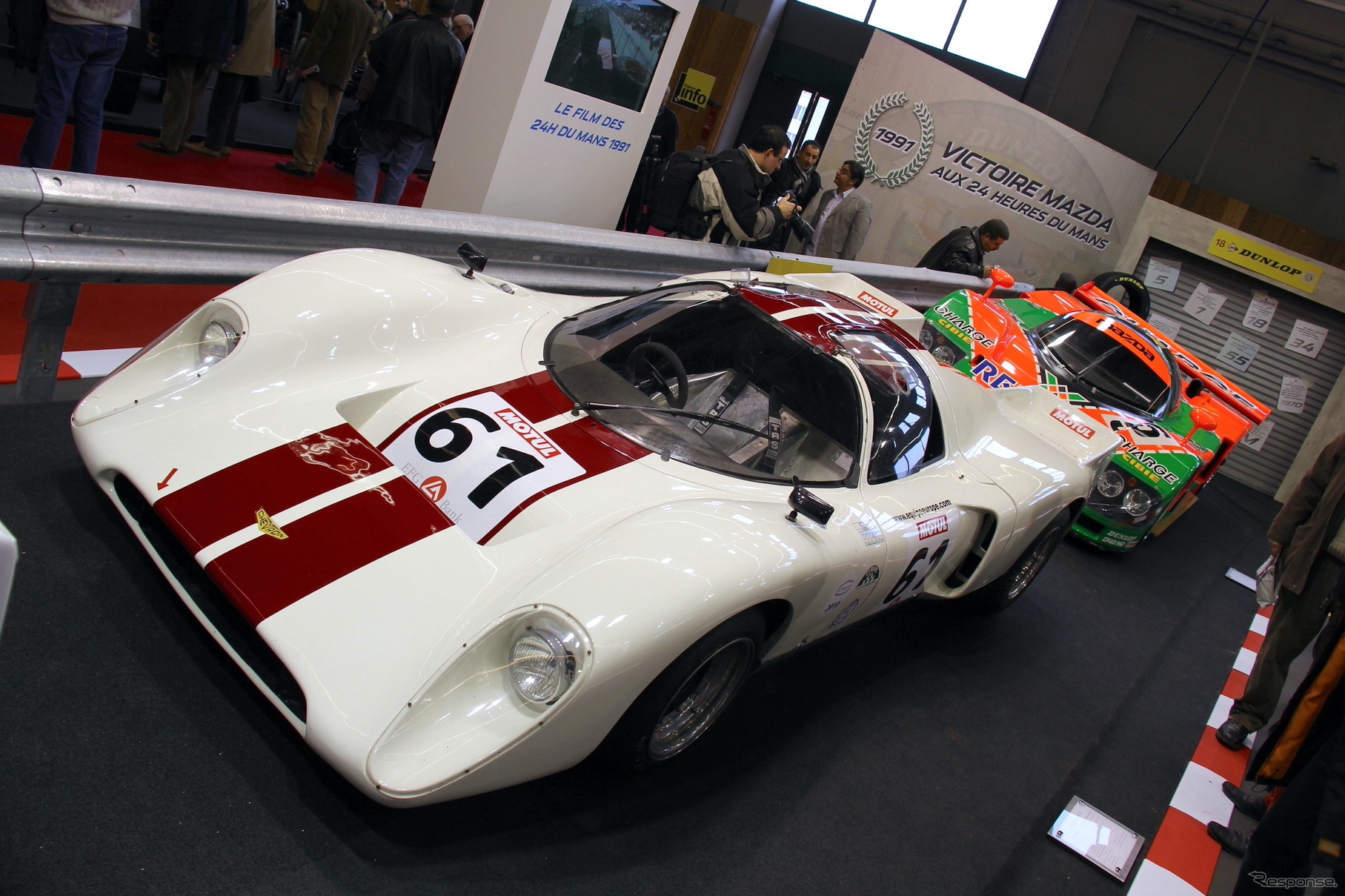 1970年シェブロンB16マツダ。パリ・レトロモビル2011で