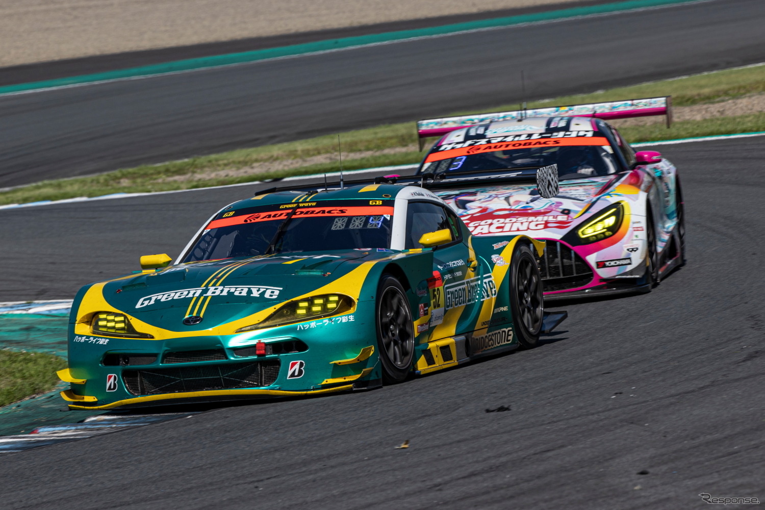 GT300クラス3位の#52 埼玉トヨペットGB GR Supra GT（吉田広樹／川合孝汰）