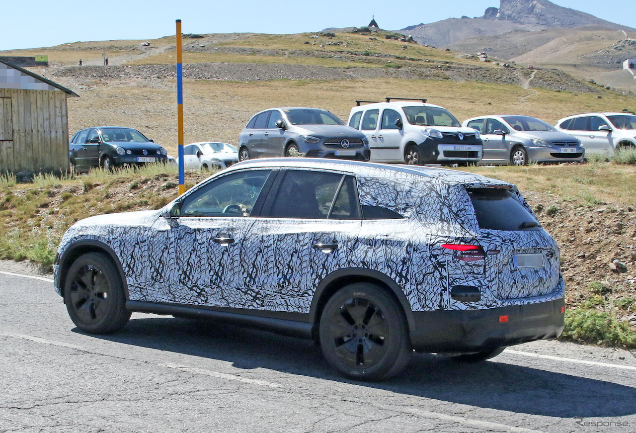 メルセデスベンツ GLC 次期型プロトタイプ（スクープ写真）