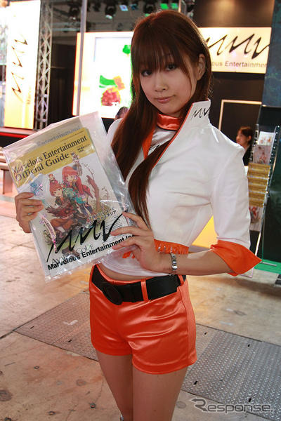 【東京ゲームショウ08】コンパニオン写真蔵…マーベラスエンターテイメント