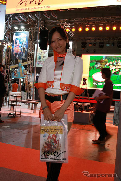 【東京ゲームショウ08】コンパニオン写真蔵…マーベラスエンターテイメント