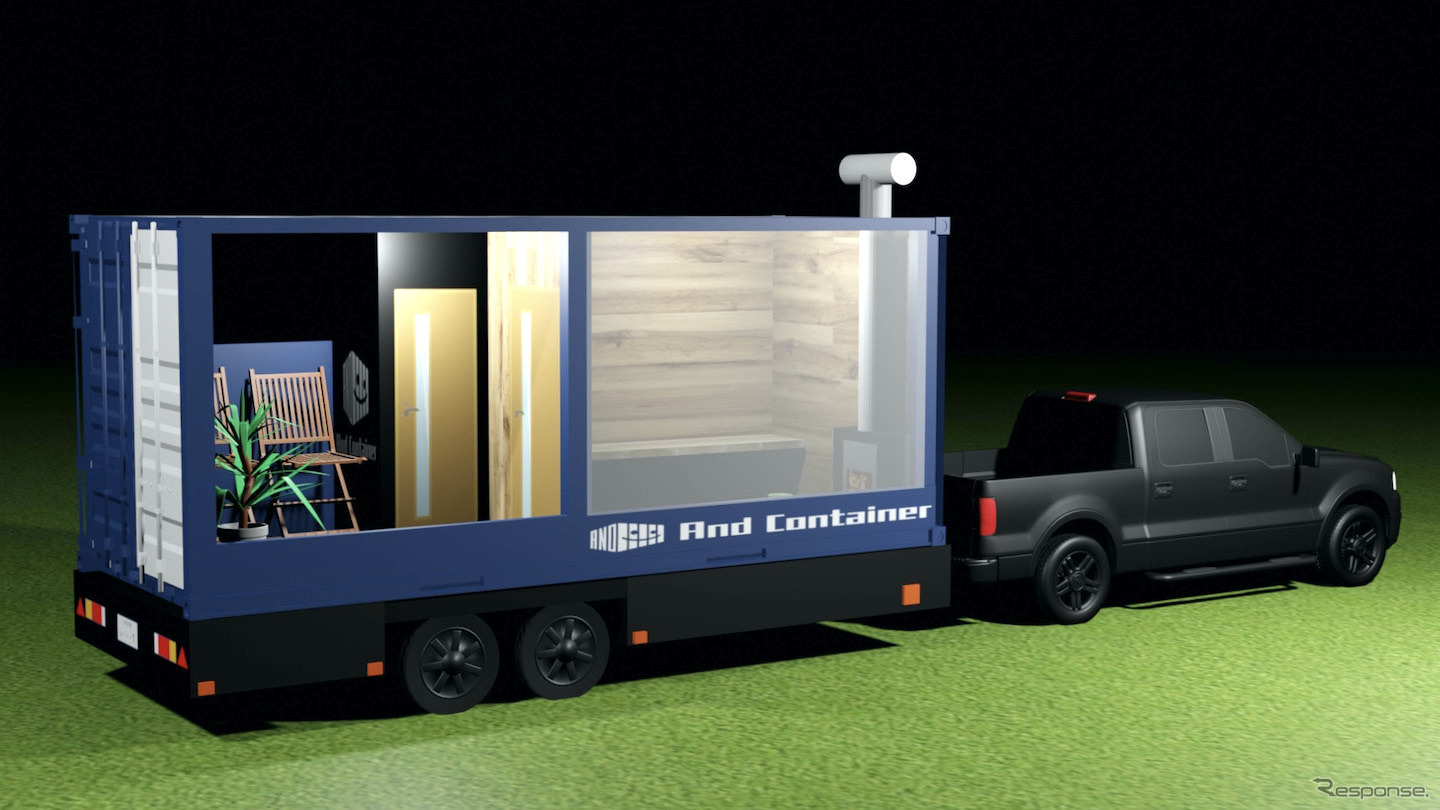 店舗や宿泊施設にアンドコンテナ。サウナ、グランピングなど