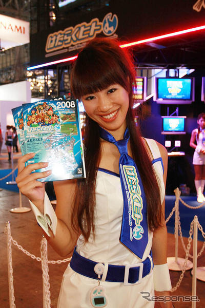 【東京ゲームショウ08】コンパニオン写真蔵…ハドソン